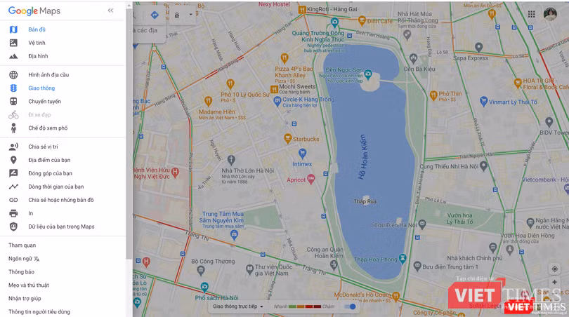 Cách phân tích giao thông trên giao diện web.