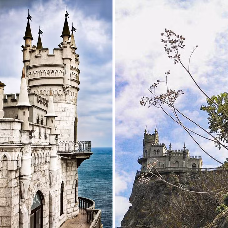 "Lâu đài" Swallow’s Nest. Ảnh: BrightSide Ảnh: BrightSide