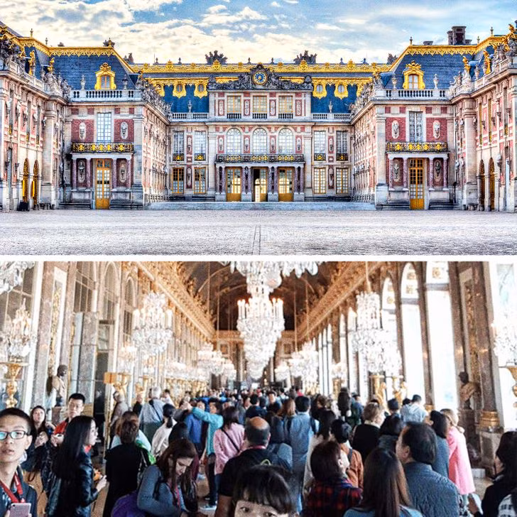 Cung điện Versailles. Ảnh: BrightSide Ảnh: BrightSide