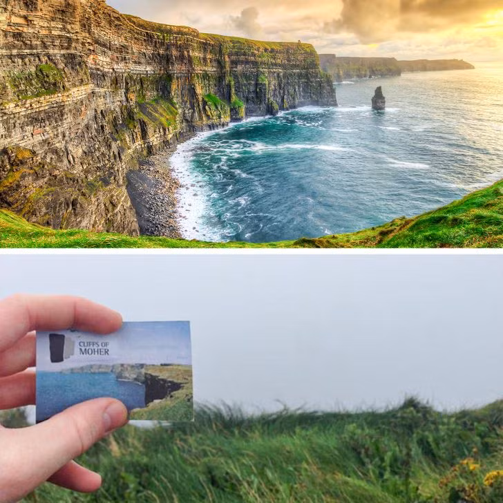 Vách đá Moher. Ảnh: BrightSide Ảnh: BrightSide