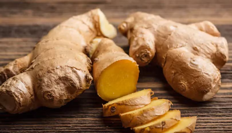 Gừng có tác dụng kháng khuẩn, giảm đau hiệu quả. (Ảnh: NDTV Food) Gừng có tác dụng kháng khuẩn, giảm đau hiệu quả. (Ảnh: NDTV Food)