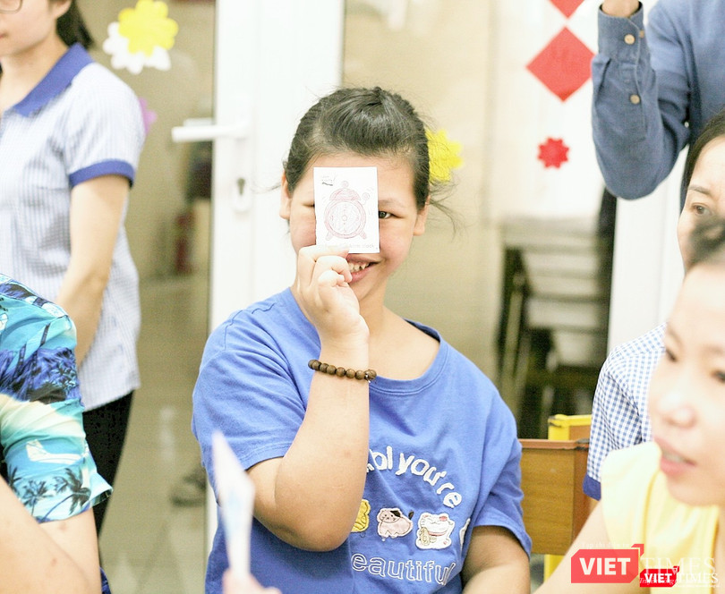 Dự án mang đến nhiều hoạt động thú vị cho các em nhỏ kém may mắn.