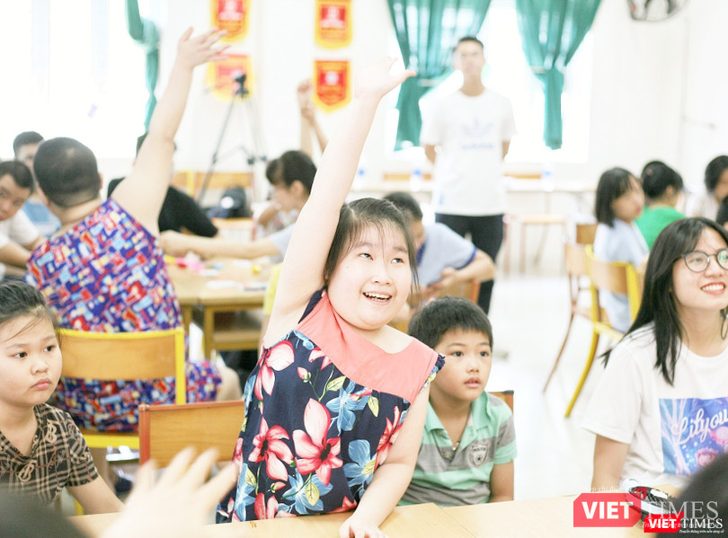 Dự án mang đến nhiều hoạt động thú vị cho các em nhỏ kém may mắn.