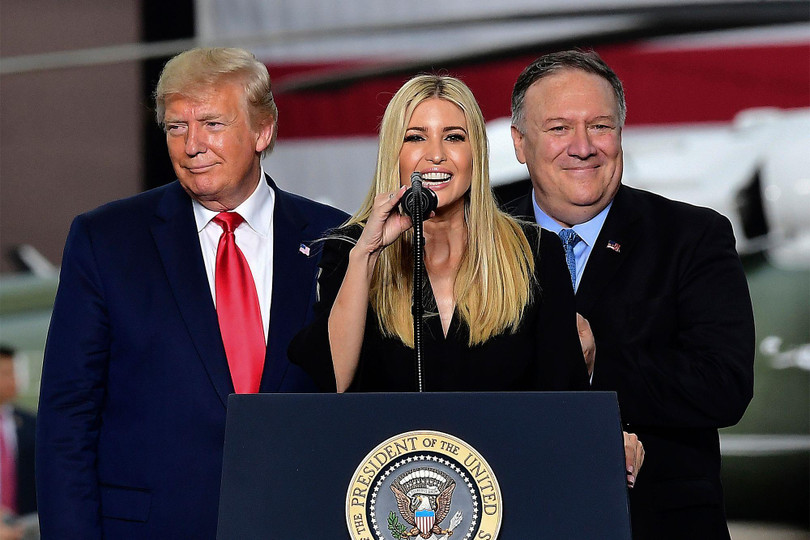 Ông Trump so sánh Ivanka và ông Pompeo là 