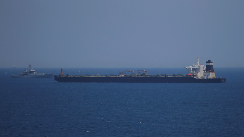 Tàu siêu vận tải Grace 1 của Iran mới bị Anh bắt giữ (Ảnh: RT)