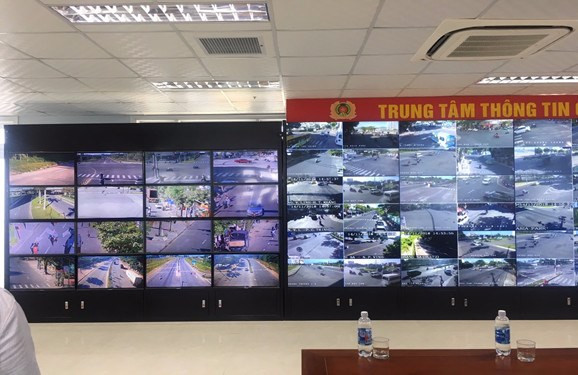 Trung tâm giám sát an ninh trật tự qua camera thông minh