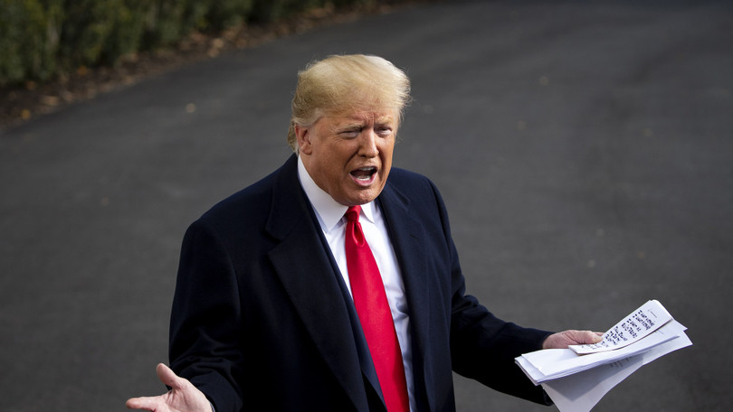 Ông Trump từng nói mục đích mở các cuộc điều tra là nhằm quét sạch nạn tham nhũng ở Ukraine chứ không phải vì mục đích chính trị (Ảnh: Getty)