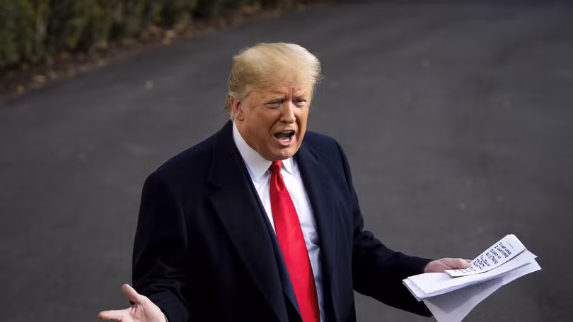 Ông Trump từng nói mục đích mở các cuộc điều tra là nhằm quét sạch nạn tham nhũng ở Ukraine chứ không phải vì mục đích chính trị (Ảnh: Getty)