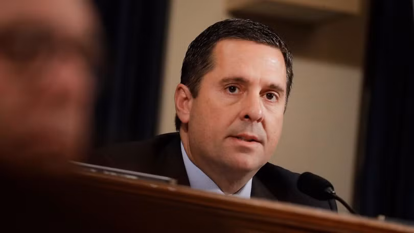 Ông Devin Nunes tại phiên điều trần (Ảnh: CNN)