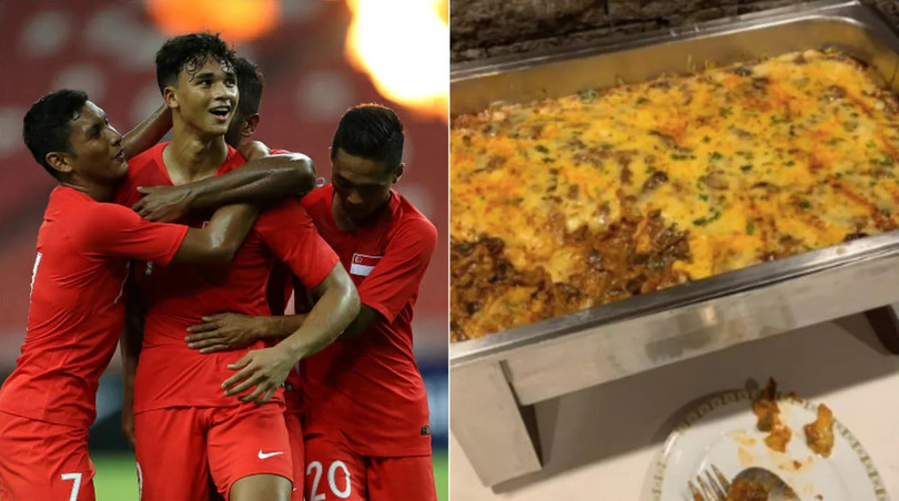 Đoàn Singapore gửi thư phàn nàn về khẩu phần ăn thiếu dinh dưỡng (Ảnh: Fox Sport)