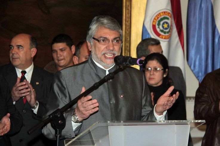 Tổng thống Paraguay Fernando Lugo (Ảnh: AFP) Tổng thống Paraguay Fernando Lugo (Ảnh: AFP)