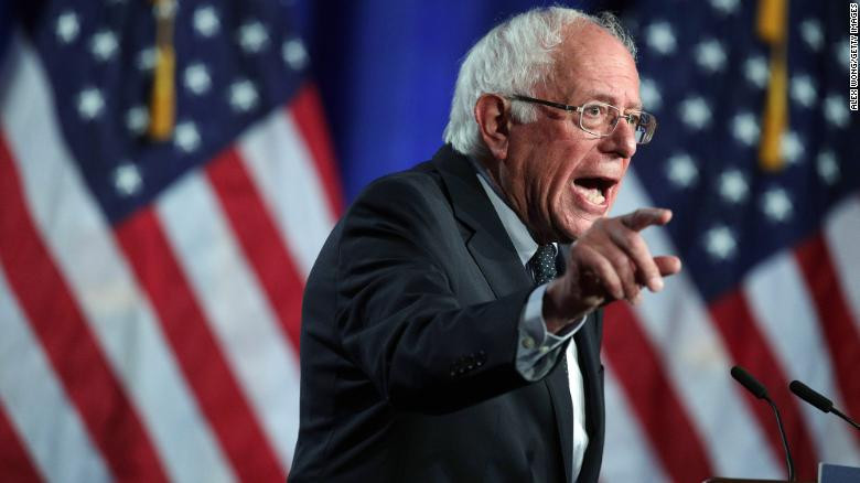 Ứng viên Tổng thống Mỹ của đảng Dân Chủ Bernie Sanders (Ảnh: CNN) Ứng viên Tổng thống Mỹ của đảng Dân Chủ Bernie Sanders (Ảnh: CNN)