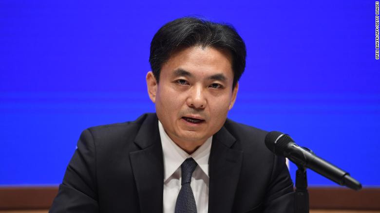 Ông Yang Guang, phát ngôn viên Văn phòng các vấn đề Hồng Kông và Macau (Ảnh: CNN) Ông Yang Guang, phát ngôn viên Văn phòng các vấn đề Hong Kong và Macau (Ảnh: CNN)