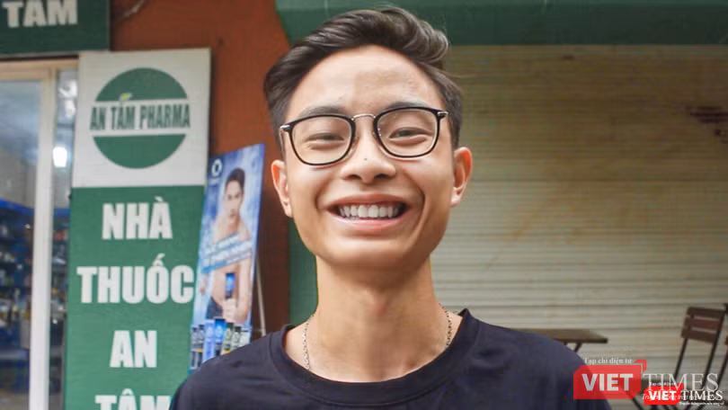 Nguyễn Phan Anh - học sinh đạt giải Ba tại sự kiện “Talaria: Bay”.