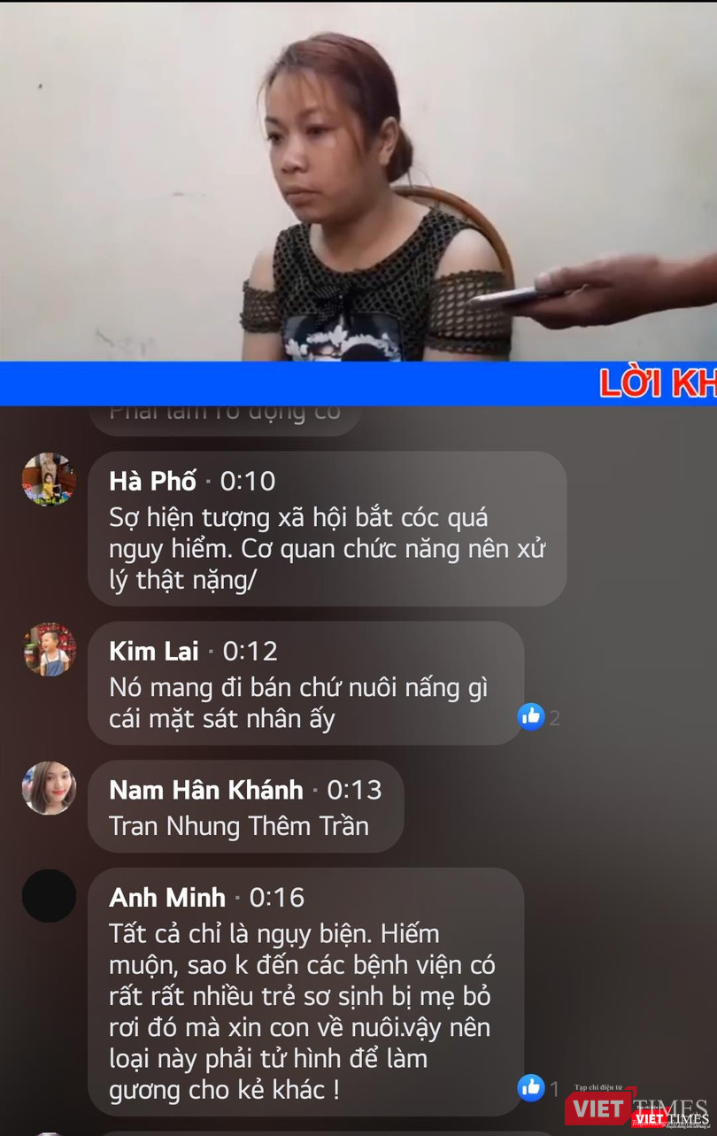 Những bình luận bức xúc của cư dân mạng.