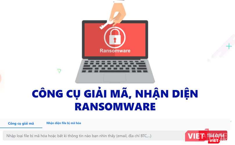 Công cụ giải mã ransomware. Công cụ giải mã ransomware.