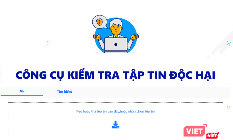 Công cụ kiểm tra tập tin độc hại. Công cụ kiểm tra tập tin độc hại.