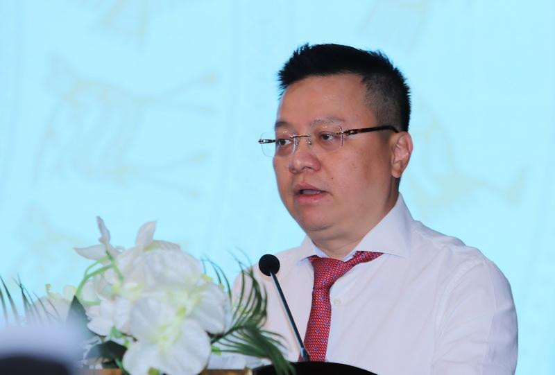 Ông Lê Quốc Minh, Ủy viên TƯ Đảng, Phó ban Tuyên giáo TƯ, Chủ tịch Hội Nhà báo VN, phát biểu khai mạc hội nghị Ông Lê Quốc Minh, Ủy viên TƯ Đảng, Phó ban Tuyên giáo TƯ, Chủ tịch Hội Nhà báo VN, phát biểu khai mạc hội nghị