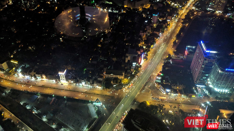 Một góc Hà Nội từ trên cao