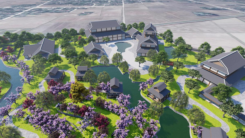 Phối cảnh dự án khoáng nóng tại xã Quảng Yên (Quảng Xương) Phối cảnh dự án khoáng nóng tại xã Quảng Yên (Quảng Xương)