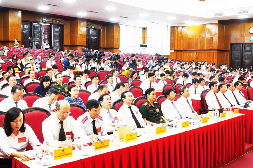 Các đại biểu HĐND tỉnh Thanh Hóa dự kỳ họp thứ 7