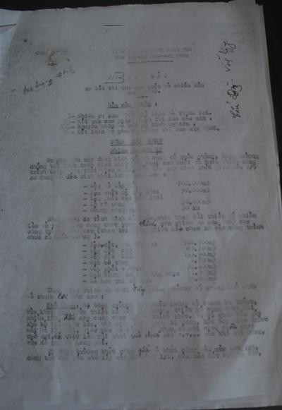 Bản báo cáo làm thủy lợi (19 trang) nhưng thực chất là xây dựng Sân bay Sao Vàng