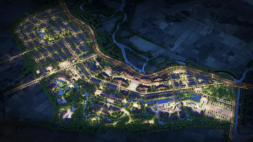 Phối cảnh Khu nghỉ dưỡng khoáng nóng Quảng Yên đang được đầu tư gần 7.000 tỉ đồng để xây dựng