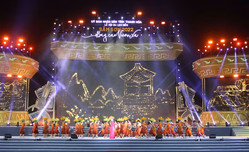 Quảng trường biển Sầm Sơn - một trong những hạng mục của đại dự án 1 tỉ USD đã đưa vào vận hành