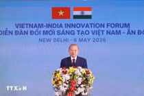 Tổng bí thư, Chủ tịch nước Tô Lâm phát biểu tại Diễn đàn Đổi mới Sáng tạo. Ảnh: Thống Nhất/TTXVN. 