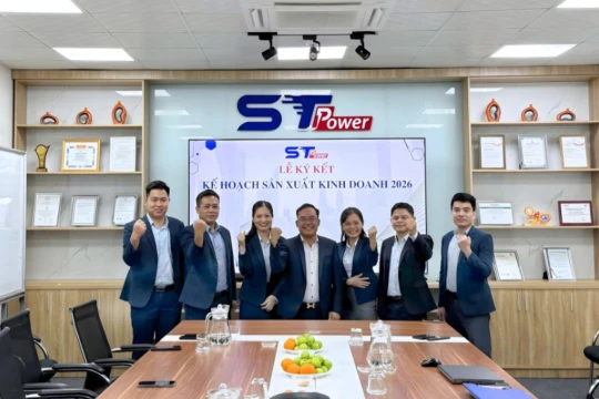 STPower hoàn thành Lễ ký kết chiến lược kinh doanh 2026