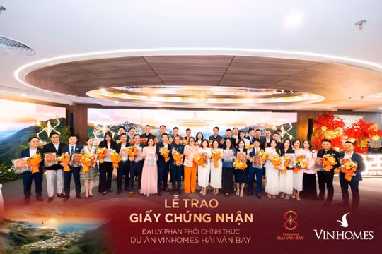 Công bố 46 đại lý chiến lược: “Phát súng lệnh” kích hoạt “đường băng” cho Vinhomes Hải Vân Bay