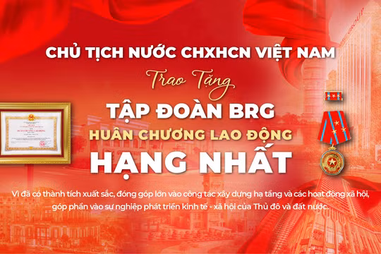 Tập đoàn BRG – Bản lĩnh tiên phong và kiên định mục tiêu phát triển bền vững