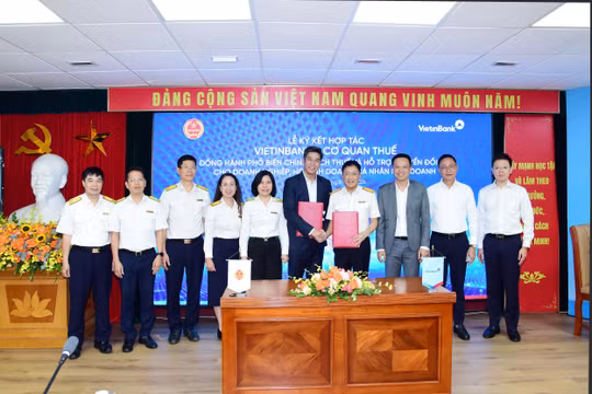 VietinBank ký kết hợp tác với Cục Thuế đồng hành cùng hộ kinh doanh, cá nhân kinh doanh, doanh nghiệp thúc đẩy chuyển đổi số