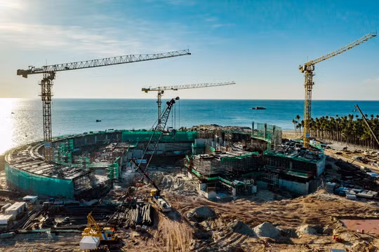 Nhà biểu diễn đa năng Phú Quốc đang được gấp rút triển khai