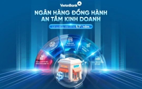 VietinBank triển khai gói vay ưu đãi cho khách hàng kinh doanh từ 5,1%/năm