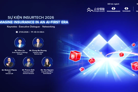 Techcombank đồng hành cùng Insurtech 2026: Ngành bảo hiểm đang bước vào giai đoạn chuyển mình mới