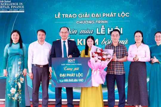 Ai may mắn “đón lộc” hơn 686 triệu đồng từ BIDV?