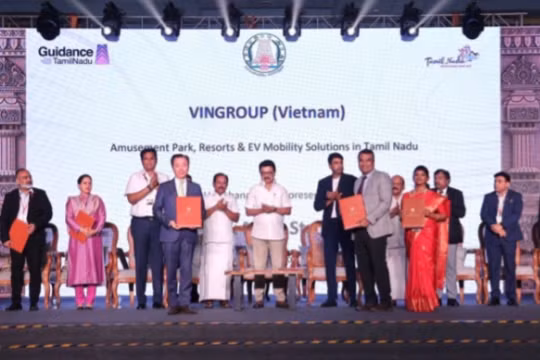 Vingroup ký kết MOU với bang Tamil Nadu, củng cố hệ sinh thái đa ngành tại Ấn Độ
