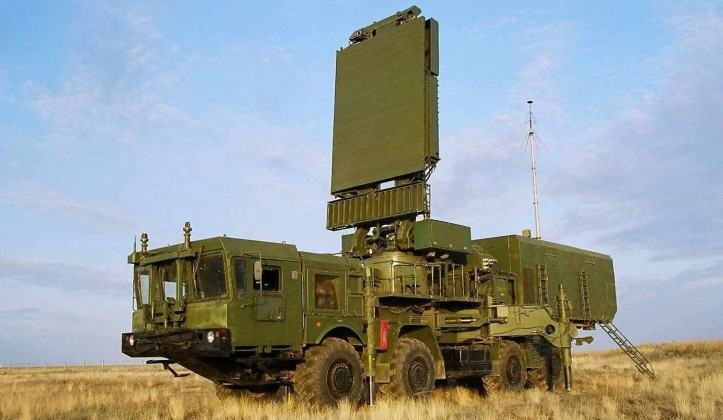 Radar tầm xa 96L6 mới được Belarus triển khai. Ảnh: MW.