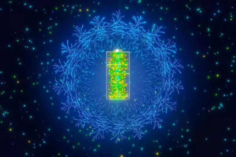 Các nhà khoa học Trung Quốc đang nghiên cứu một giải pháp thay thế thân thiện với môi trường và an toàn hơn cho pin lithium-ion, loại pin vốn nổi tiếng là dễ phát nổ và gây cháy. Ảnh: Getty.