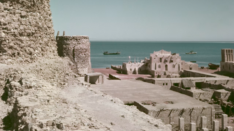 Thuyền đánh cá ở Vịnh Ba Tư khoảng năm 1960. Ảnh: Getty.