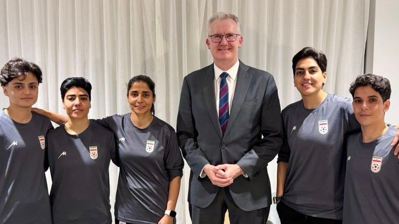 5 thành viên của đội tuyển bóng đá nữ Iran tham dự Cúp Bóng đá châu Á tại Australia đã được cấp thị thực nhân đạo. Ảnh: Getty.