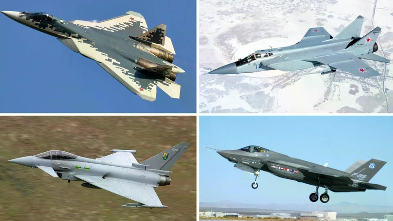 Các mẫu máy bay quân sự tiên tiến nhất hứa hẹn sẽ thay đổi chiến tranh hiện đại. Ảnh: IE.