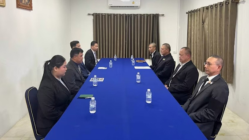 Các quan chức quân sự của Thái Lan và Campuchia đã bắt đầu đàm phán vào ngày 24/12, sau khi cả hai nước nhất trí thảo luận về việc nối lại lệnh ngừng bắn. Ảnh: CNA.