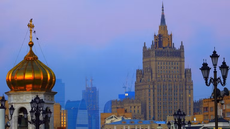 Trụ sở Bộ Ngoại giao Nga ở Moscow. Ảnh: Sputnik.