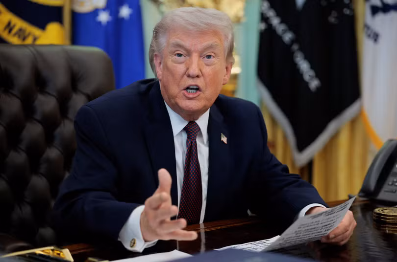 Tổng thống Mỹ Donald Trump. Ảnh: Reuters.