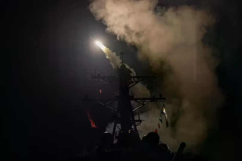 Tên lửa hành trình Tomahawk là một phần của chiến lược tấn công được phát động nhằm vào Iran trong chiến dịch "Epic Fury". Ảnh: Hải quân Mỹ.
