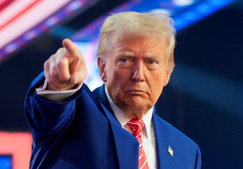 Tổng thống Mỹ Donald Trump cho rằng Mỹ cần tham gia lựa chọn lãnh đạo tiếp theo của Iran. Ảnh: Reuters.