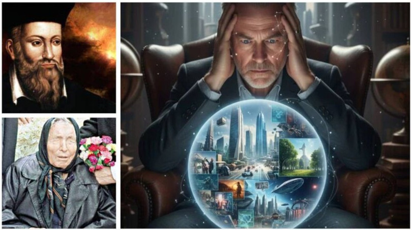 Nostradamus và Baba Vanga đưa ra nhiều dự báo về năm 2026. Ảnh: Getty.