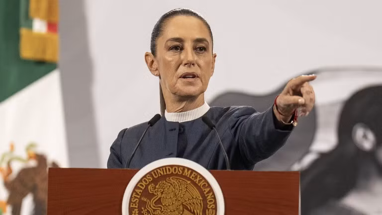 Tổng thống Mexico Claudia Sheinbaum. Ảnh: Getty.